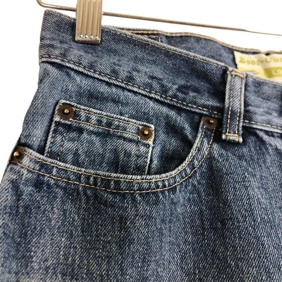 Old Navy Women's Bootcut Jeans Sz 4 Short (28 X 28.5) Low Waist All Cotton Blue - Picture 3 of 11